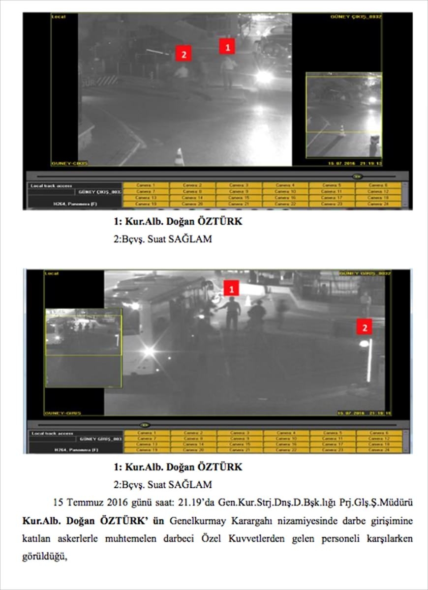 Darbe girişimi gecesinin ilk kez yayınlanan fotoğrafları 16