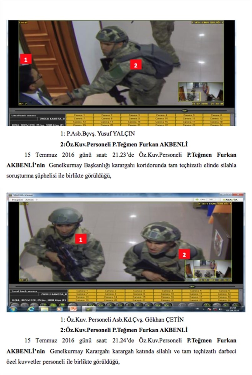 Darbe girişimi gecesinin ilk kez yayınlanan fotoğrafları 170
