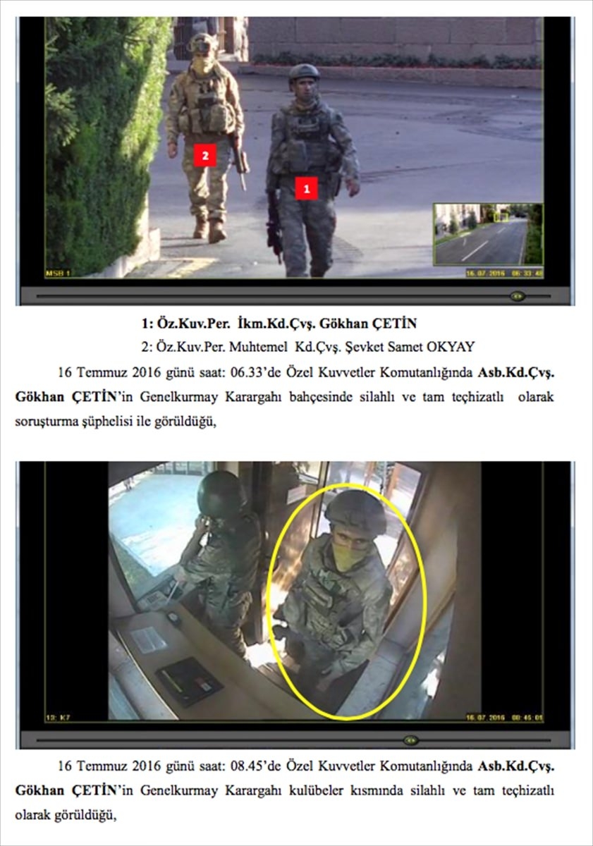 Darbe girişimi gecesinin ilk kez yayınlanan fotoğrafları 180