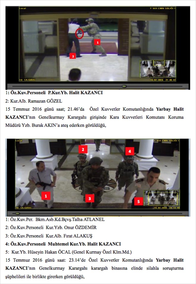 Darbe girişimi gecesinin ilk kez yayınlanan fotoğrafları 200