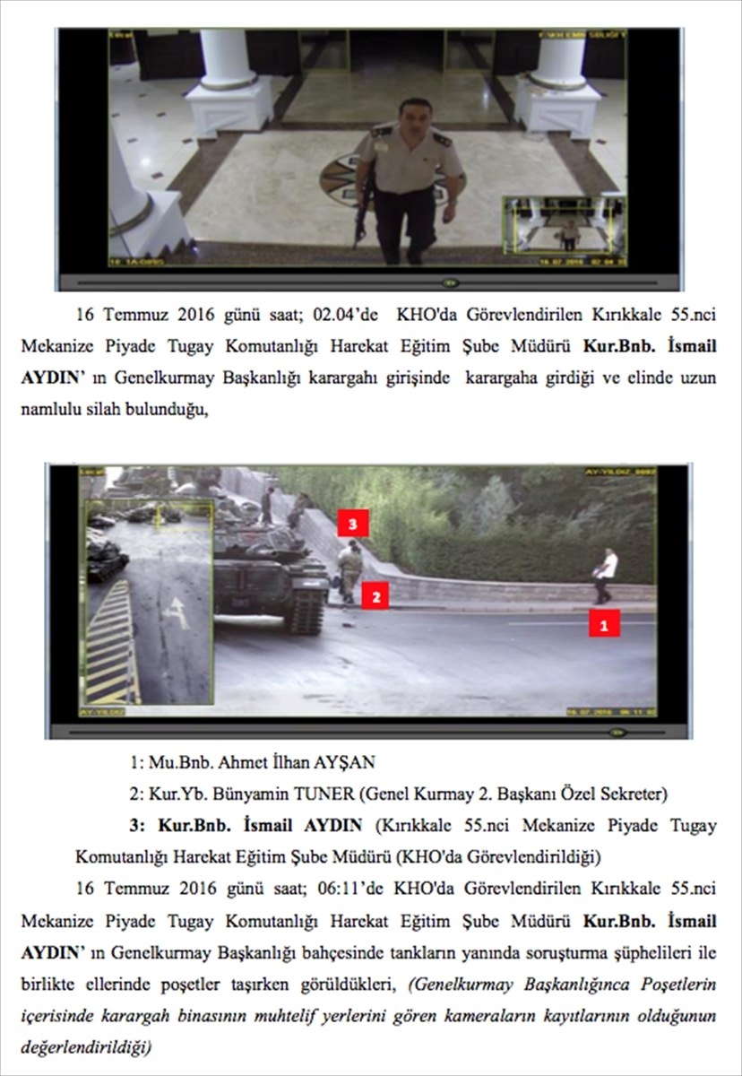 Darbe girişimi gecesinin ilk kez yayınlanan fotoğrafları 220