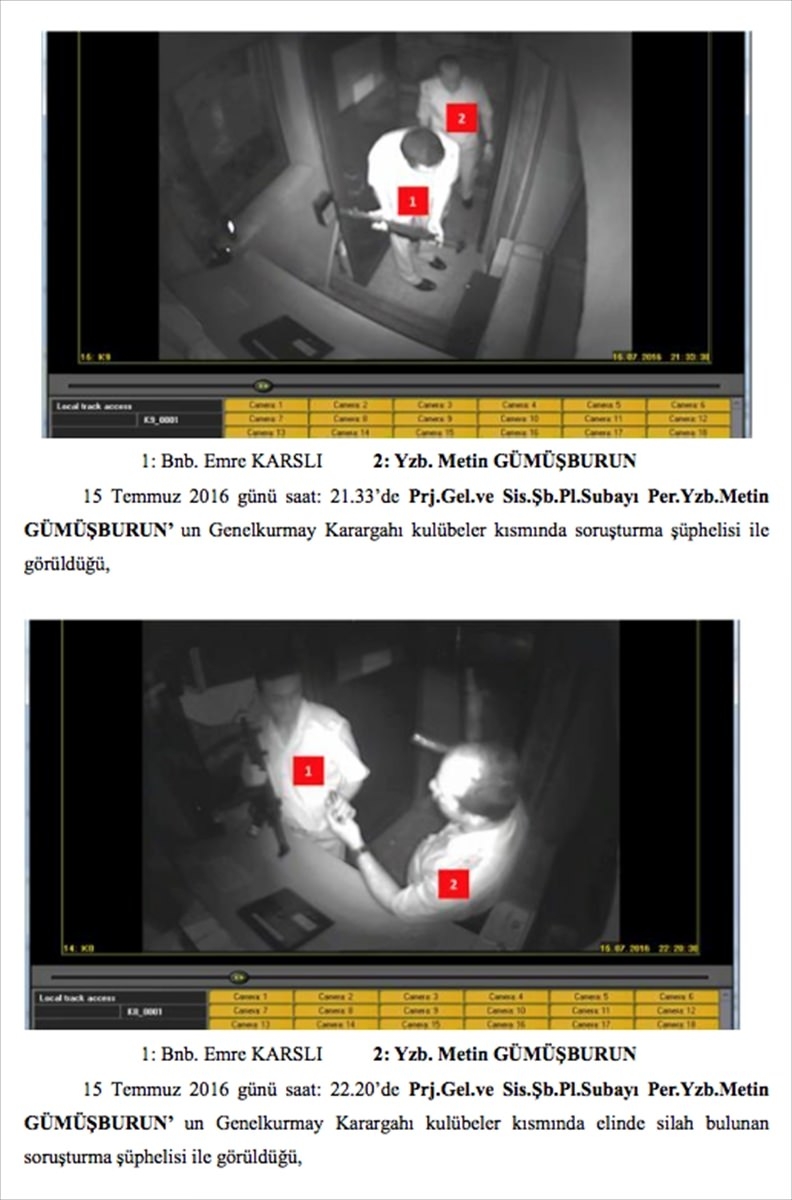 Darbe girişimi gecesinin ilk kez yayınlanan fotoğrafları 250