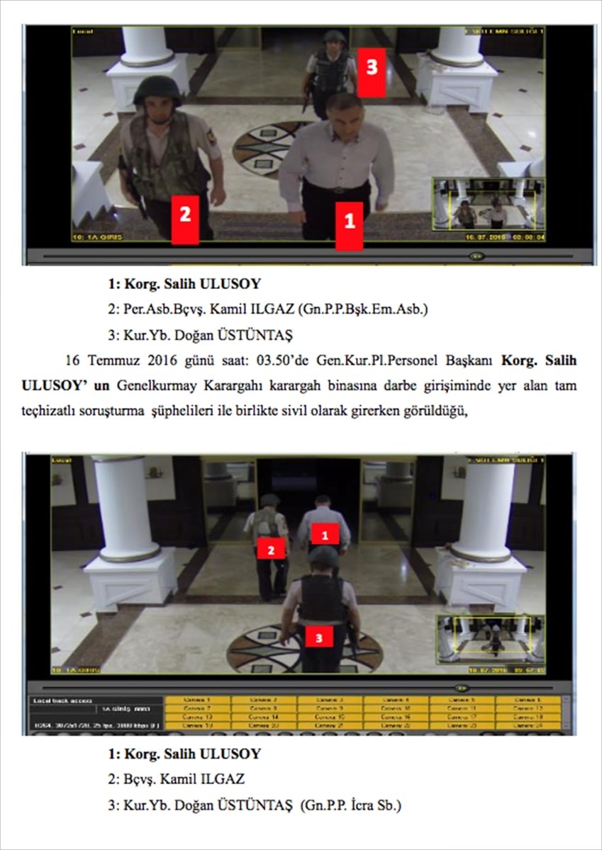 Darbe girişimi gecesinin ilk kez yayınlanan fotoğrafları 304