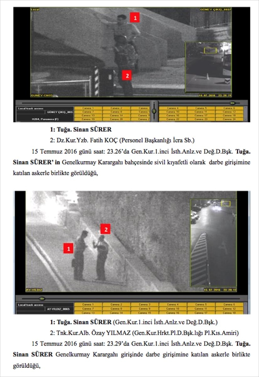 Darbe girişimi gecesinin ilk kez yayınlanan fotoğrafları 57