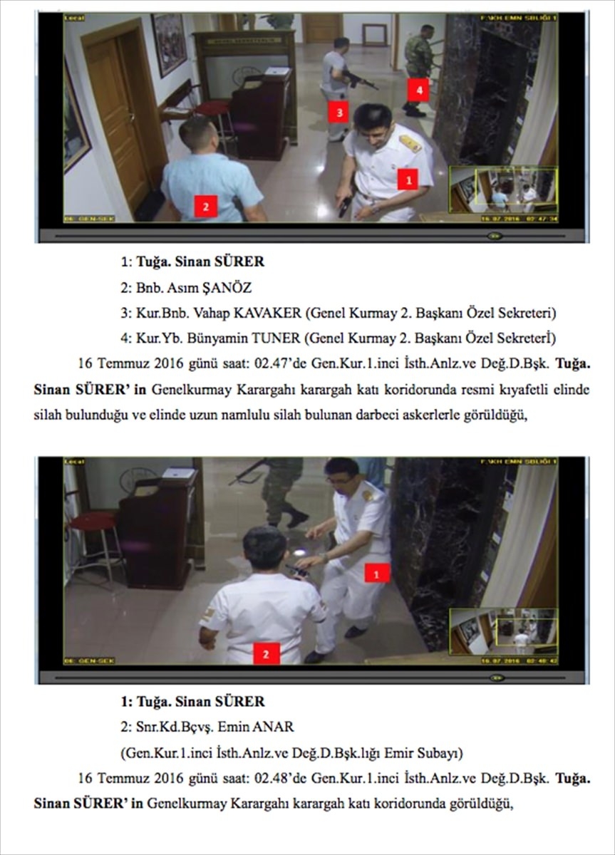 Darbe girişimi gecesinin ilk kez yayınlanan fotoğrafları 60