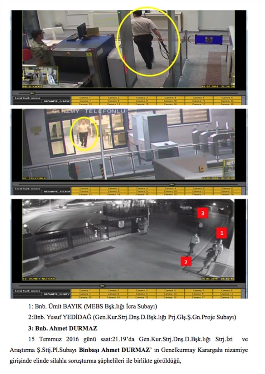 Darbe girişimi gecesinin ilk kez yayınlanan fotoğrafları 90