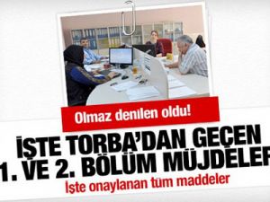 İşte Torba'dan çıkan 1. ve. 2 bölüm müjdeleri!