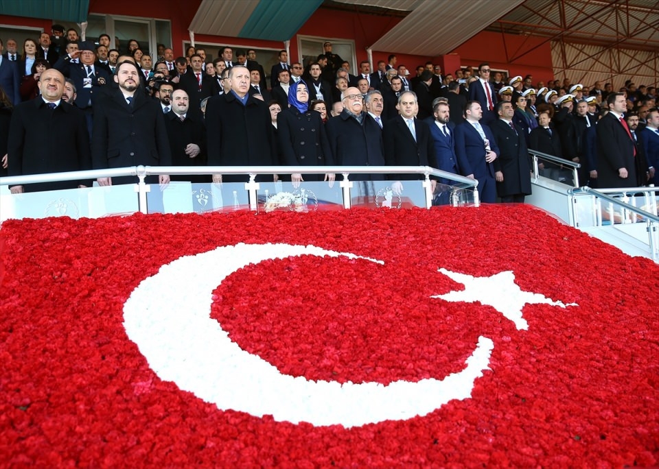 Cumhurbaşkanı Erdoğan, 18 Mart Stadyumu'nda 18