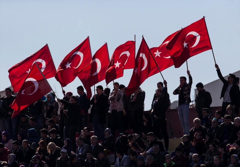 Cumhurbaşkanı Erdoğan, 18 Mart Stadyumu'nda 2