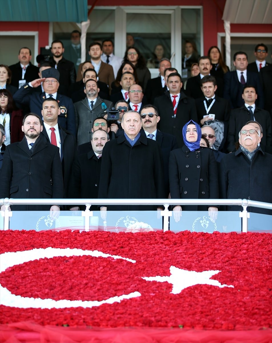 Cumhurbaşkanı Erdoğan, 18 Mart Stadyumu'nda 20