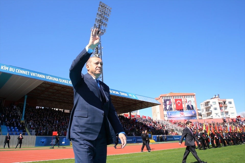 Cumhurbaşkanı Erdoğan, 18 Mart Stadyumu'nda 28