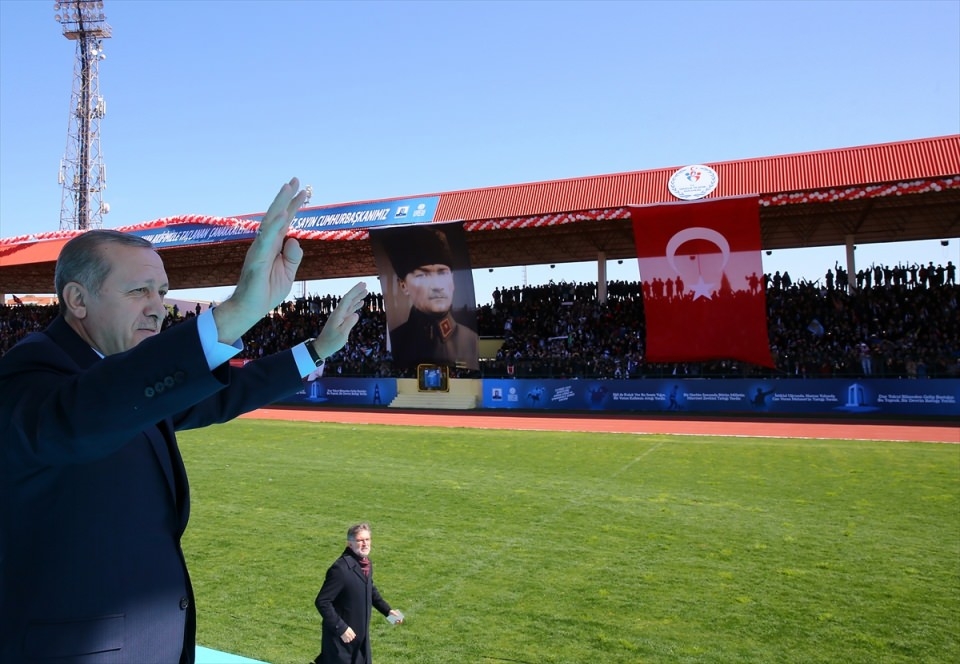 Cumhurbaşkanı Erdoğan, 18 Mart Stadyumu'nda 29