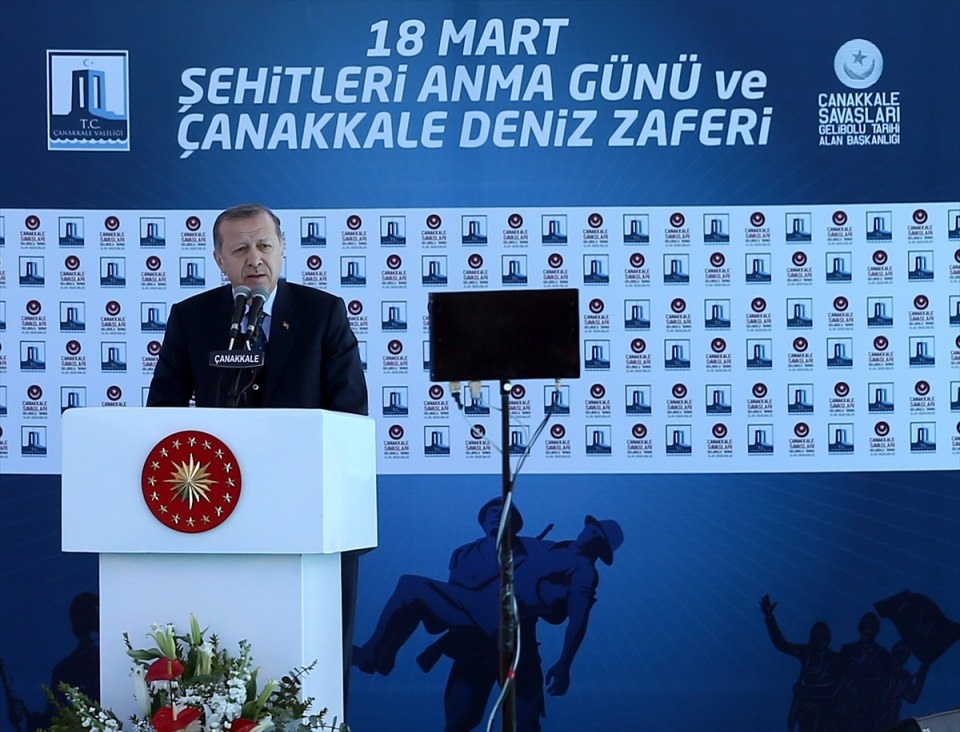 Cumhurbaşkanı Erdoğan, 18 Mart Stadyumu'nda 3