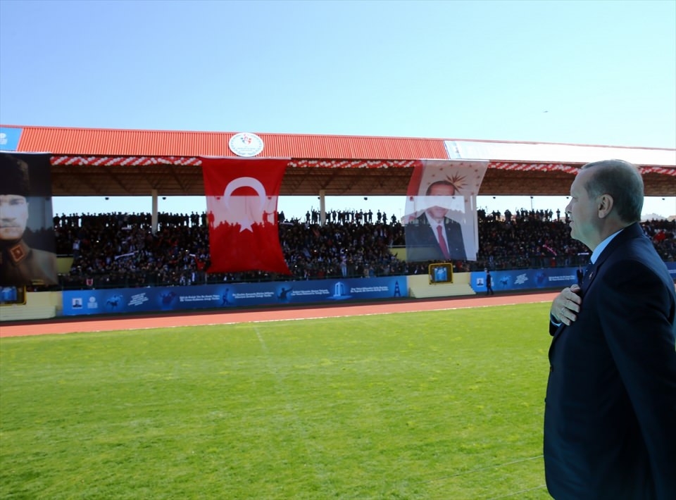 Cumhurbaşkanı Erdoğan, 18 Mart Stadyumu'nda 31