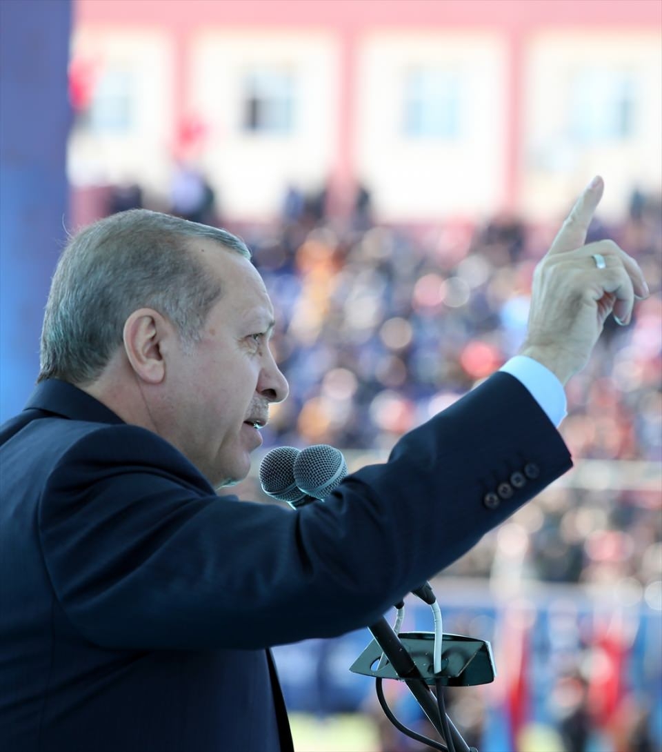 Cumhurbaşkanı Erdoğan, 18 Mart Stadyumu'nda 34