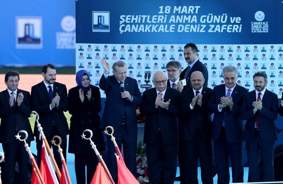 Cumhurbaşkanı Erdoğan, 18 Mart Stadyumu'nda 37