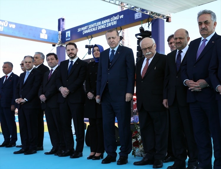 Cumhurbaşkanı Erdoğan, 18 Mart Stadyumu'nda 46