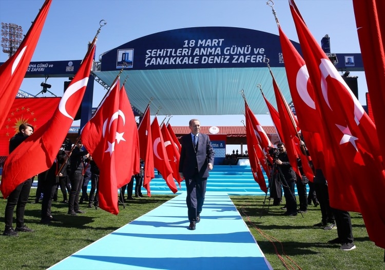 Cumhurbaşkanı Erdoğan, 18 Mart Stadyumu'nda 47
