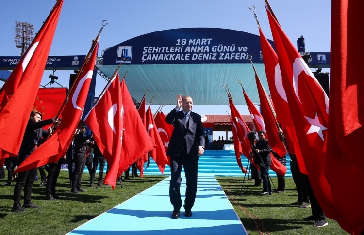 Cumhurbaşkanı Erdoğan, 18 Mart Stadyumu'nda 48