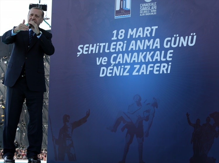 Cumhurbaşkanı Erdoğan, 18 Mart Stadyumu'nda 51
