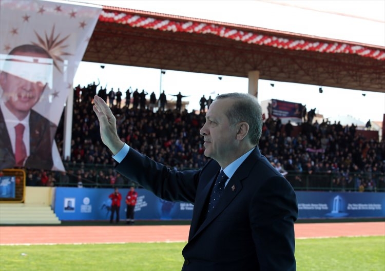 Cumhurbaşkanı Erdoğan, 18 Mart Stadyumu'nda 53