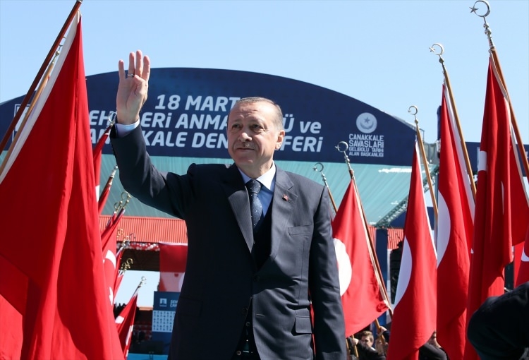 Cumhurbaşkanı Erdoğan, 18 Mart Stadyumu'nda 59