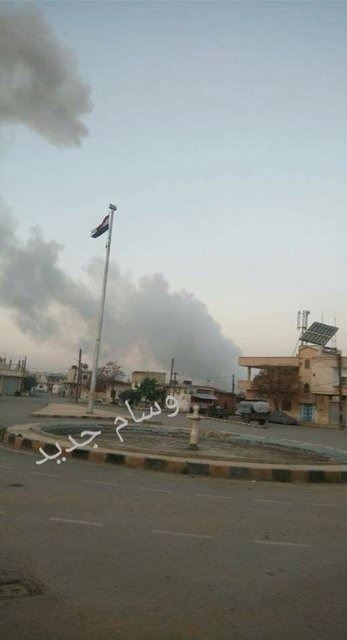 Vurulan Şayrat Hava Üssü'nden görüntüler 11