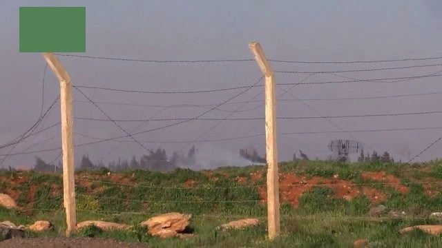 Vurulan Şayrat Hava Üssü'nden görüntüler 3