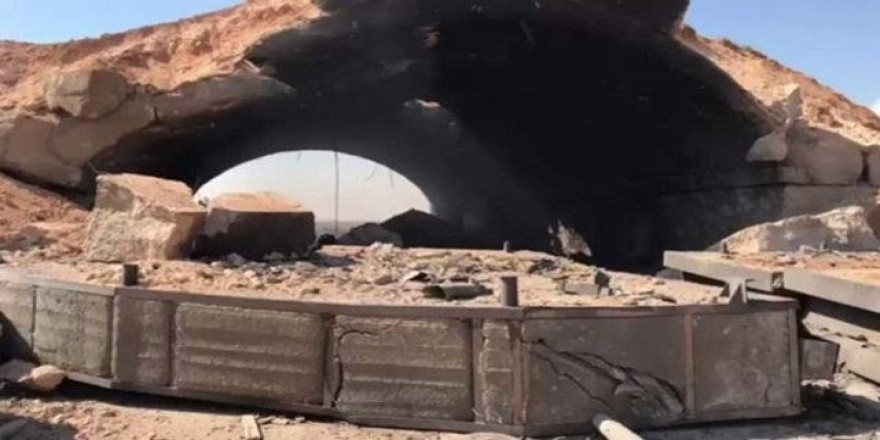 Vurulan Şayrat Hava Üssü'nden görüntüler