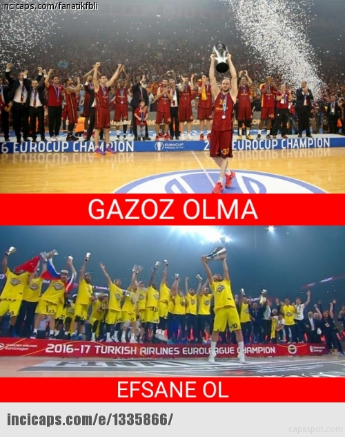 Fenerbahçe'nin Euroleague şampiyonluğu sonrası capsler 27