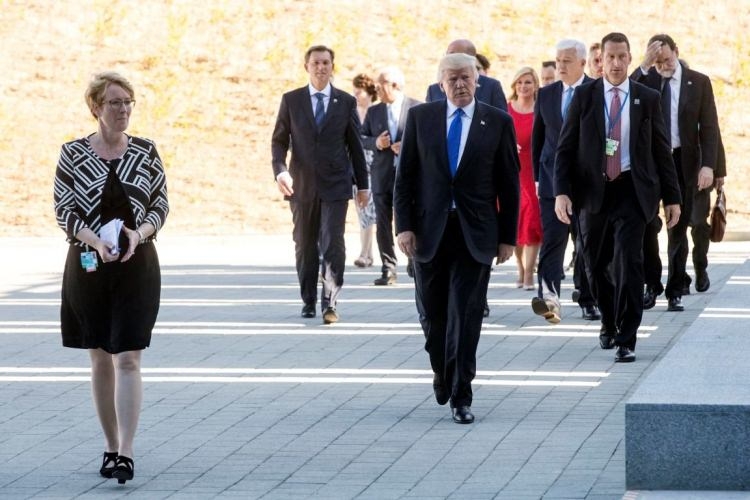 NATO karargahının açılışından çok özel kareler 11