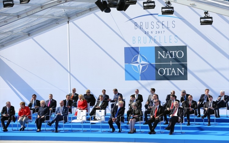 NATO karargahının açılışından çok özel kareler 38
