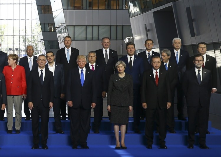 NATO karargahının açılışından çok özel kareler 56