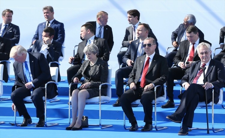 NATO karargahının açılışından çok özel kareler 59