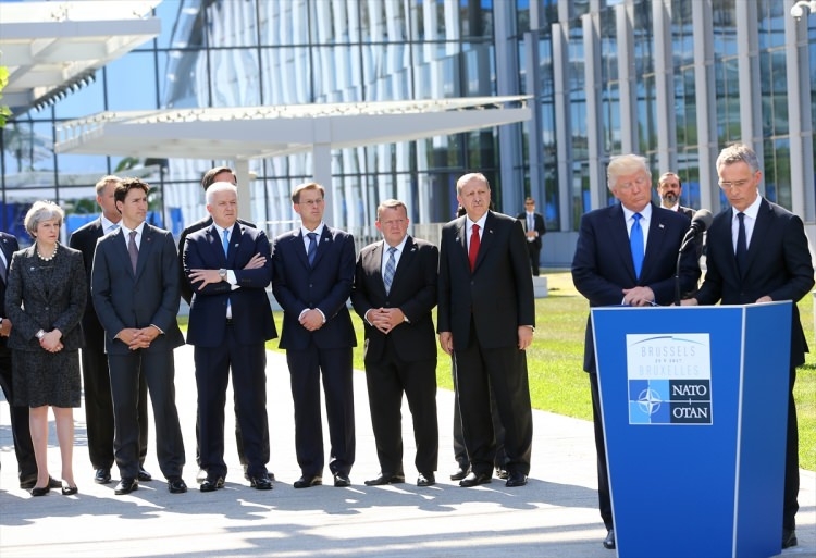 NATO karargahının açılışından çok özel kareler 65