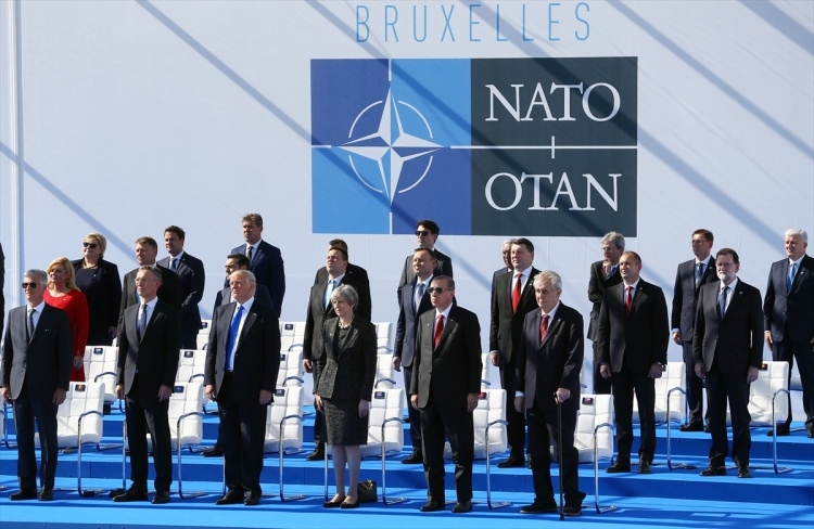 NATO karargahının açılışından çok özel kareler 66