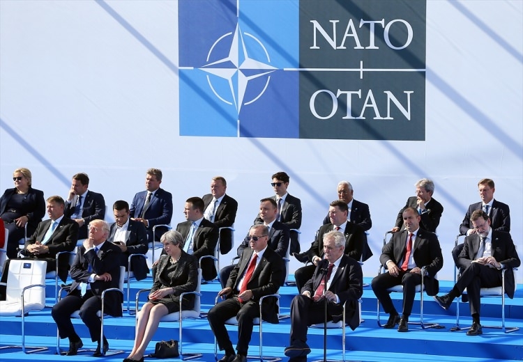 NATO karargahının açılışından çok özel kareler 74