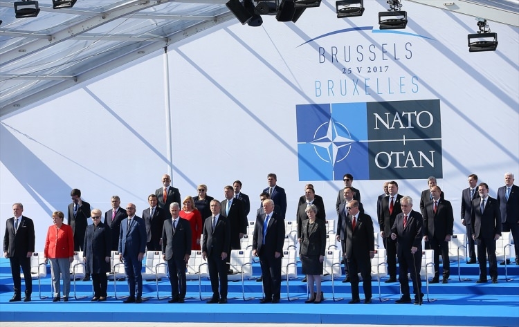 NATO karargahının açılışından çok özel kareler 80