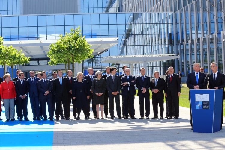 NATO karargahının açılışından çok özel kareler 84