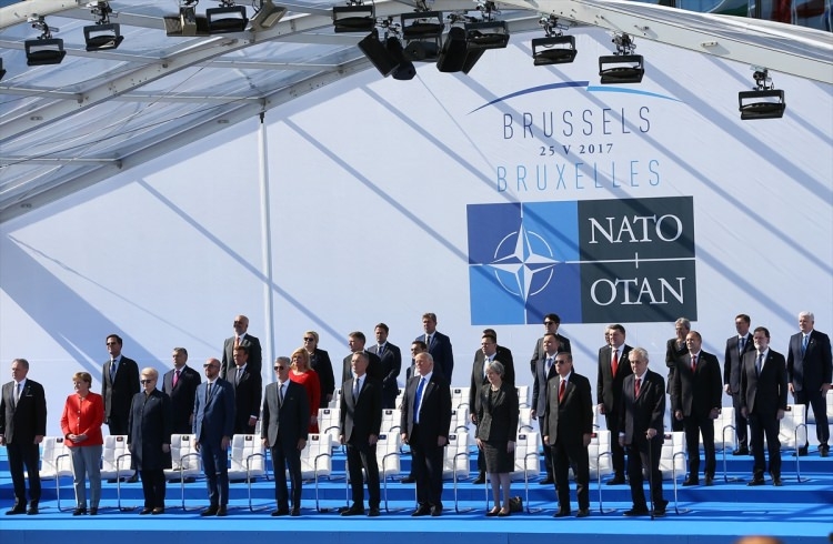 NATO karargahının açılışından çok özel kareler 86