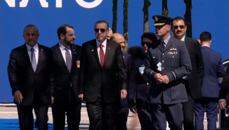 NATO karargahının açılışından çok özel kareler 89