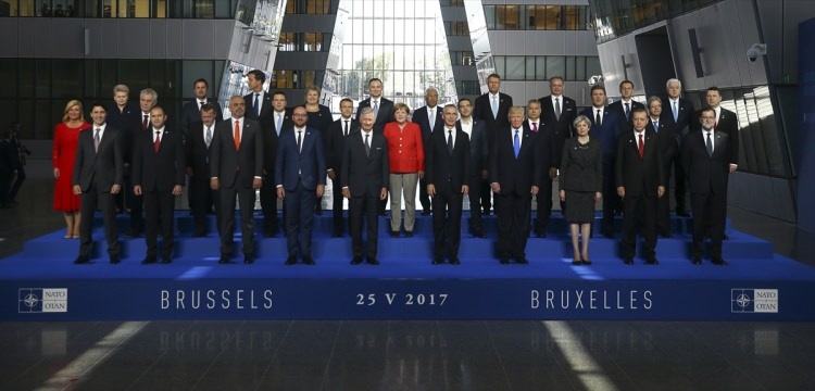 NATO karargahının açılışından çok özel kareler 91