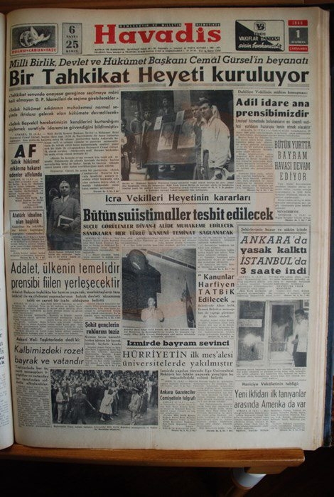 Demokrasiye ilk darbenin 57. yılı 40