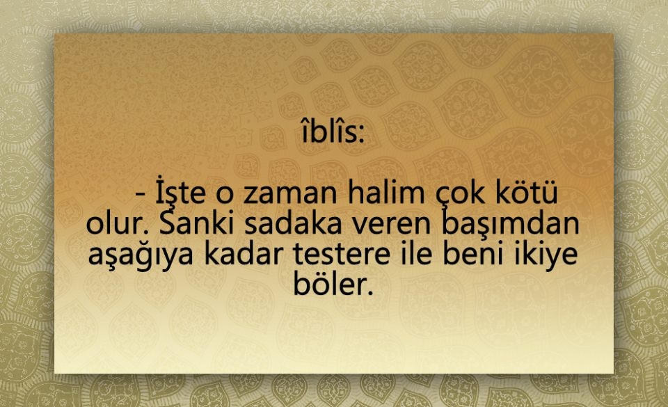 Peygamber Efendimiz (SAV)'in  Şeytan ile konuşması 29