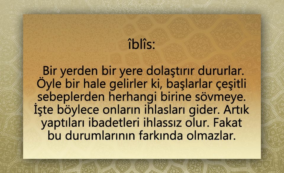 Peygamber Efendimiz (SAV)'in  Şeytan ile konuşması 48