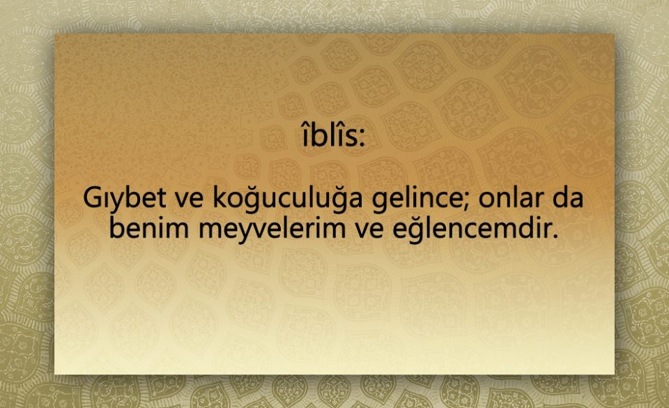 Peygamber Efendimiz (SAV)'in  Şeytan ile konuşması 51