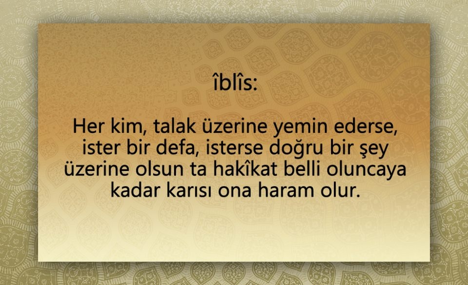 Peygamber Efendimiz (SAV)'in  Şeytan ile konuşması 52