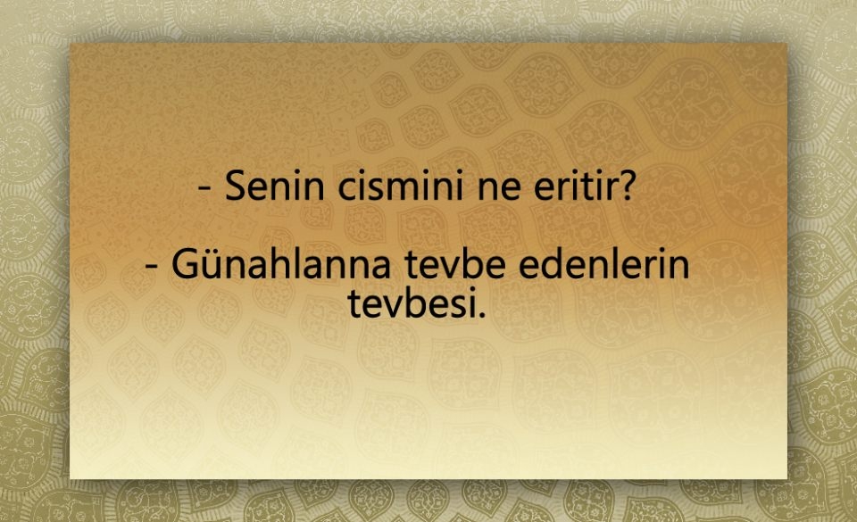 Peygamber Efendimiz (SAV)'in  Şeytan ile konuşması 74