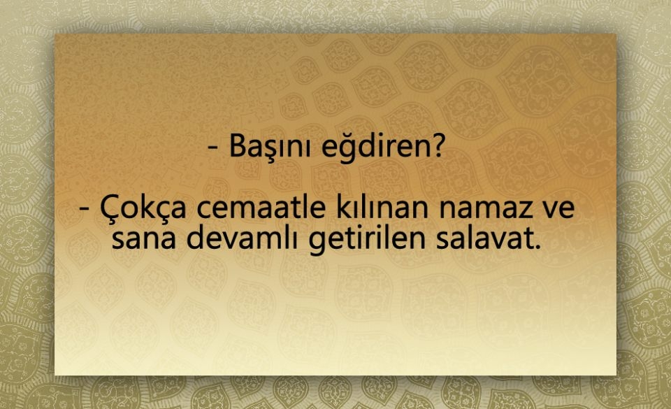 Peygamber Efendimiz (SAV)'in  Şeytan ile konuşması 78