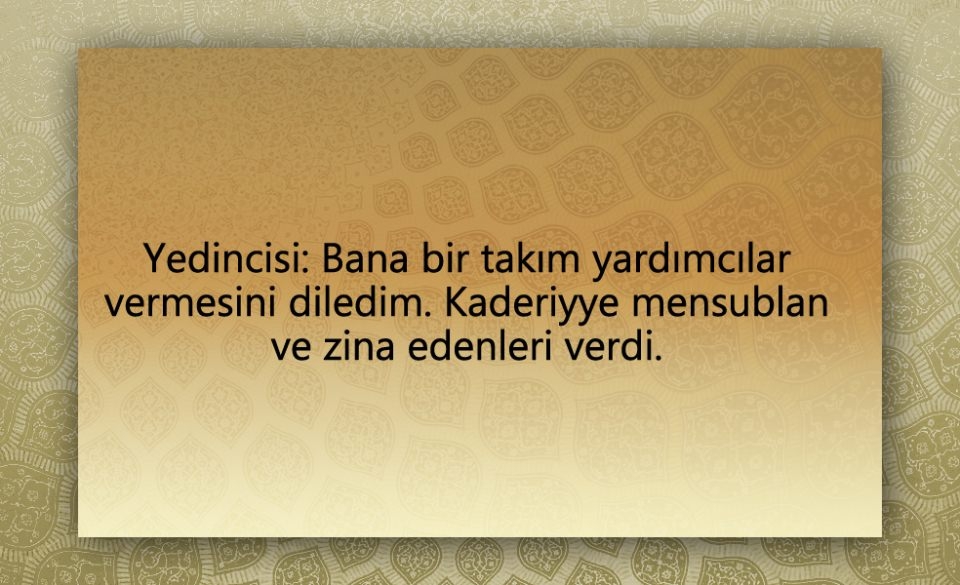 Peygamber Efendimiz (SAV)'in  Şeytan ile konuşması 94